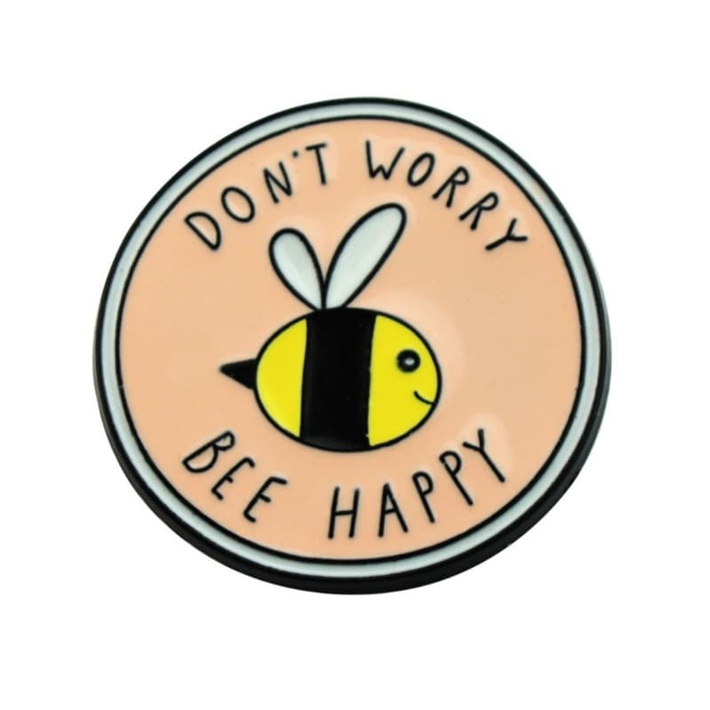 Bees Brooch Pins Alloy Material Lapel Pin Perfect Gift for Children and Lovers