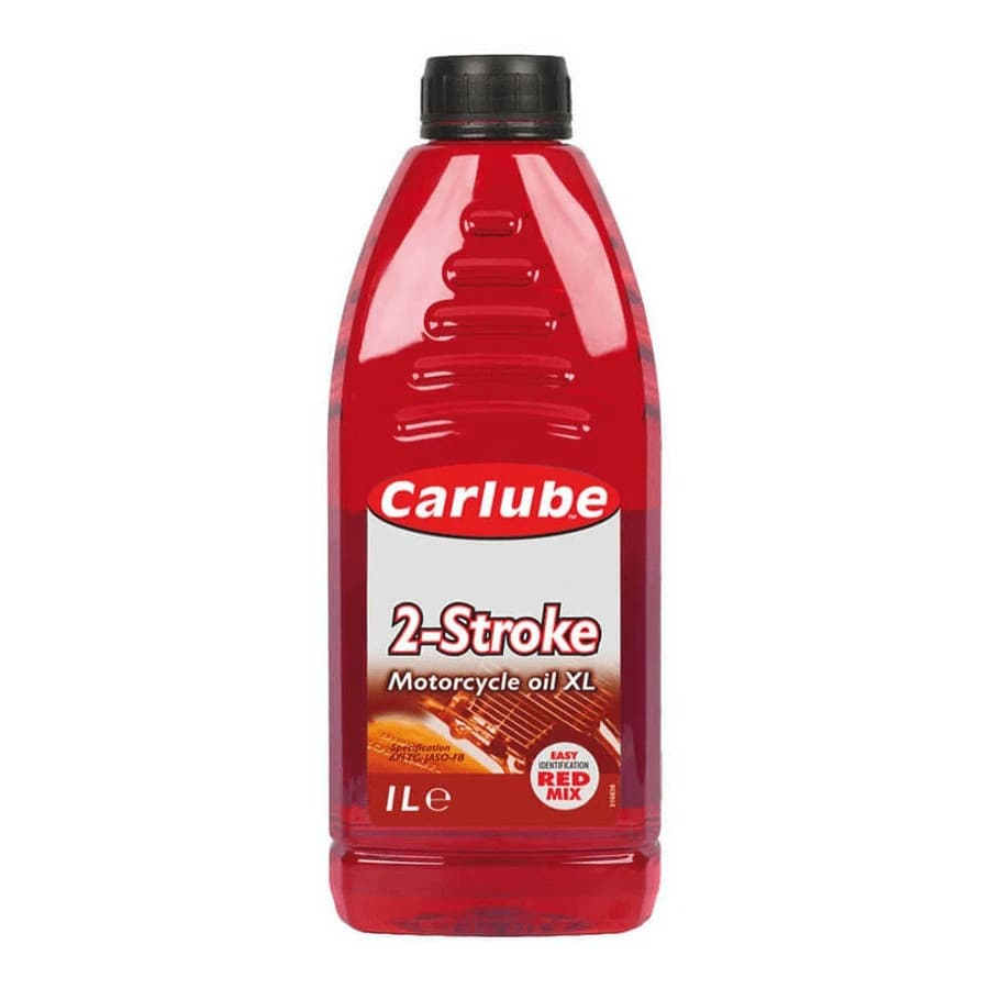 1 x Carlube 1 Litre 2 Stroke Motor Cycle Bike Engine Oil
