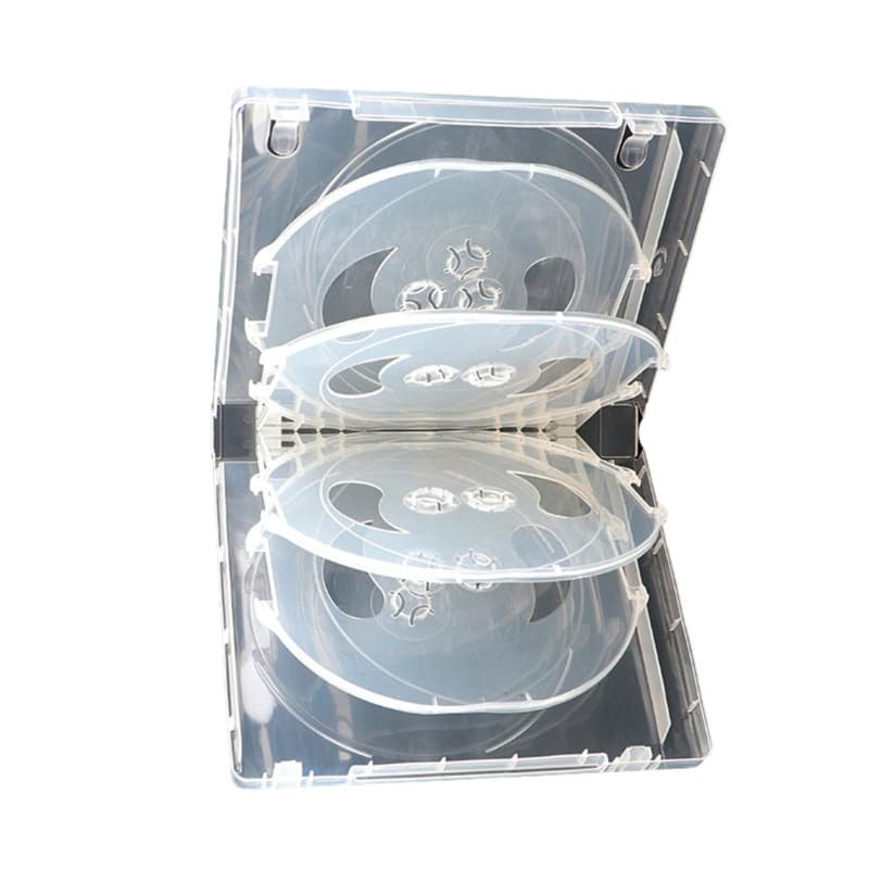 1PC DVD Jewelry Box Double DVD Acrylic DVD Case DVD Storage Case