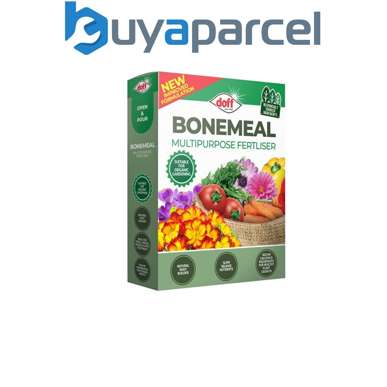 DOFF F-MA-B00-DOF Bonemeal Multipurpose Fertiliser 2kg DOFFMIB00DOF