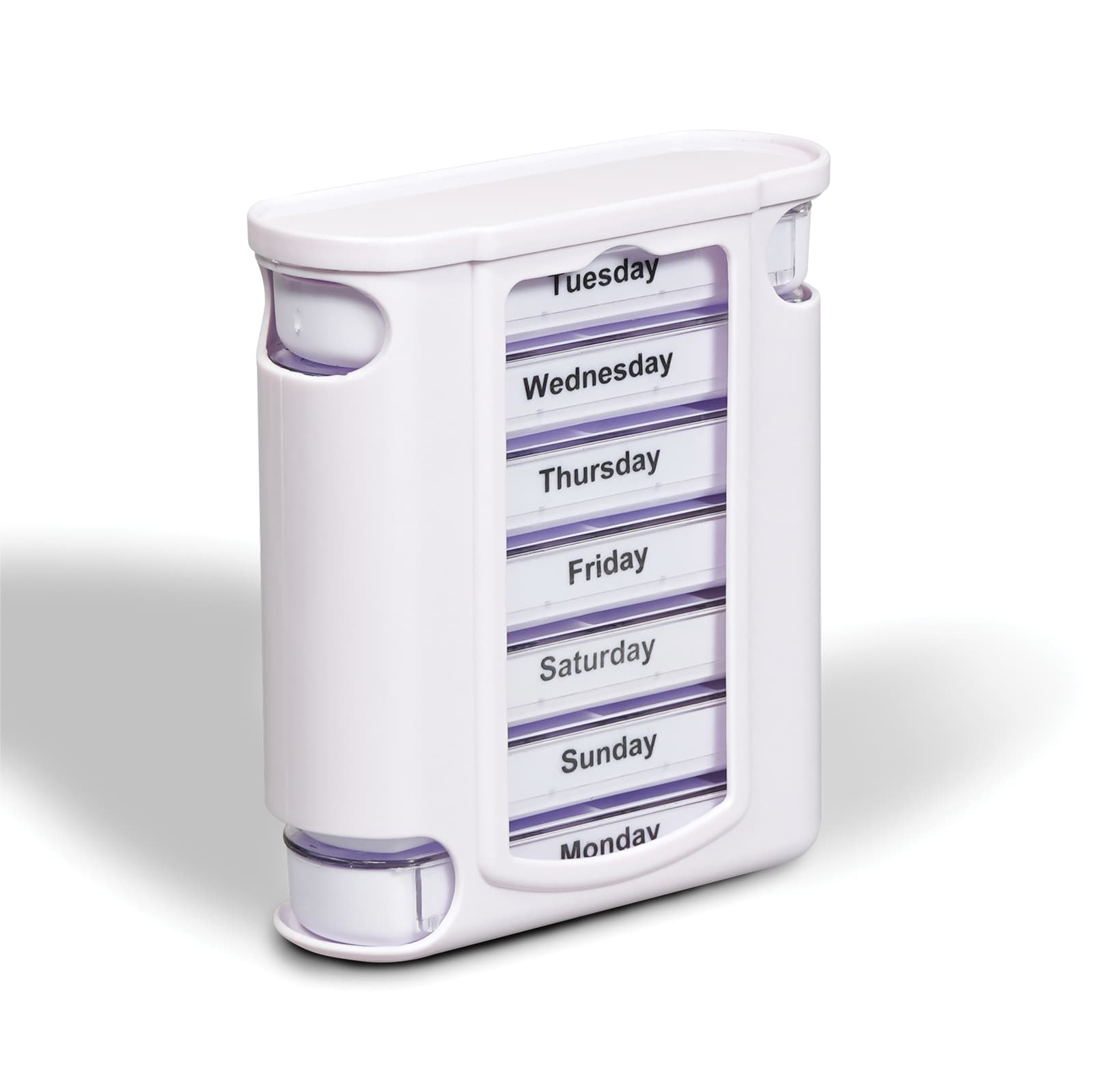 7 Day Pill Dispenser Tablet Box Compartments for Morning| Noon| Evening and Night