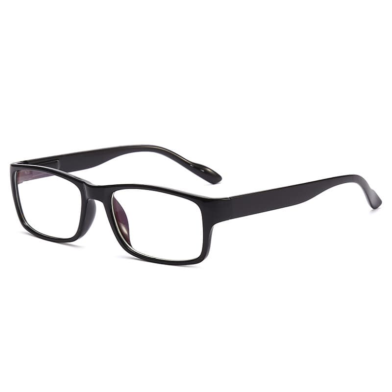 Mens Ladies Wayfarer Frame Magnifying Reading Glasses Nerd +10 1.5 2.0 2.5 3.5