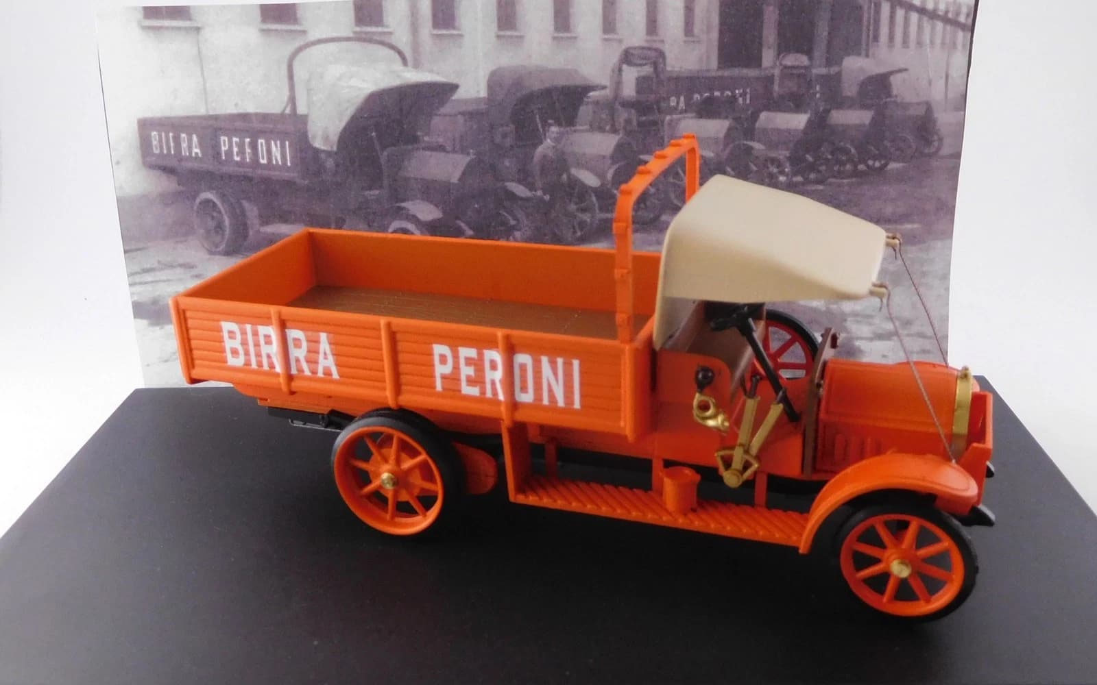RIO RIO4576 1/43 FIAT 18 BL Birra Peroni Orange Model Car From Japan