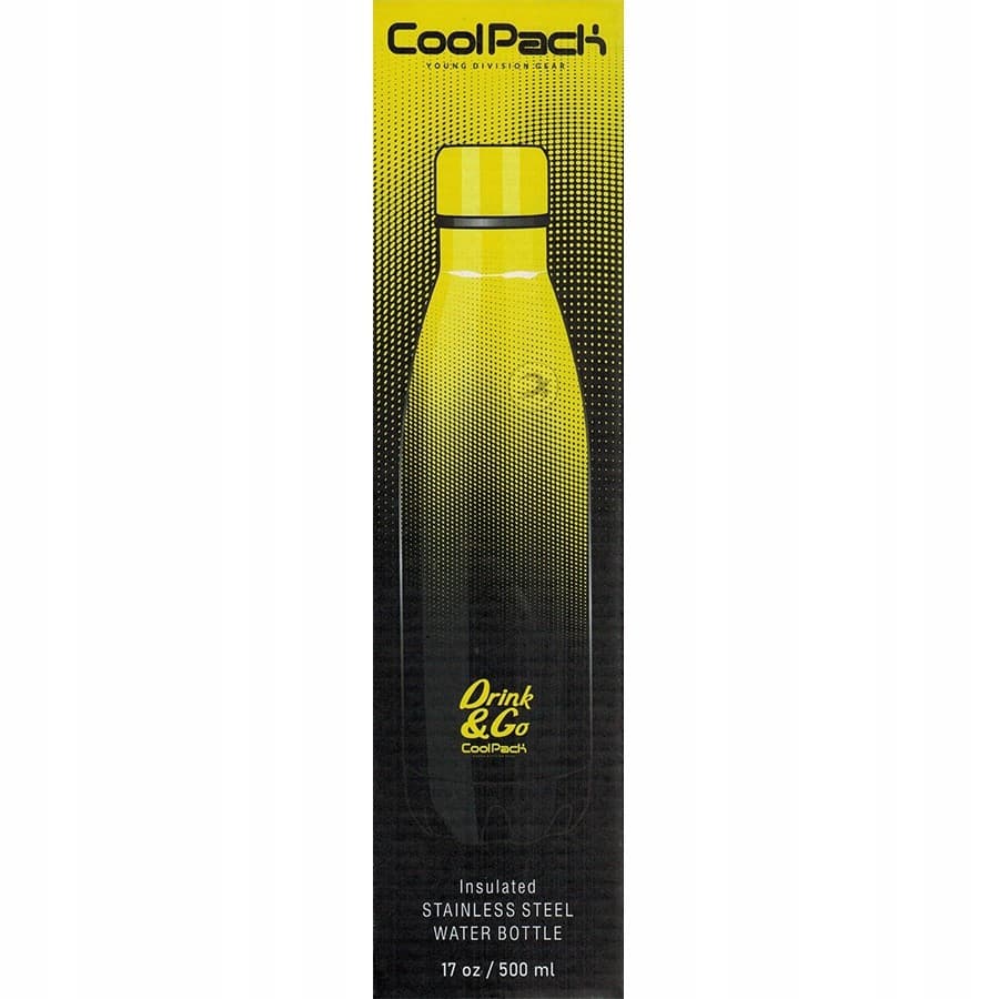 5903686304033 Bidon termiczny metalowy 500 ml Gradient Lemon CoolPacka PATIO Z04 view 2