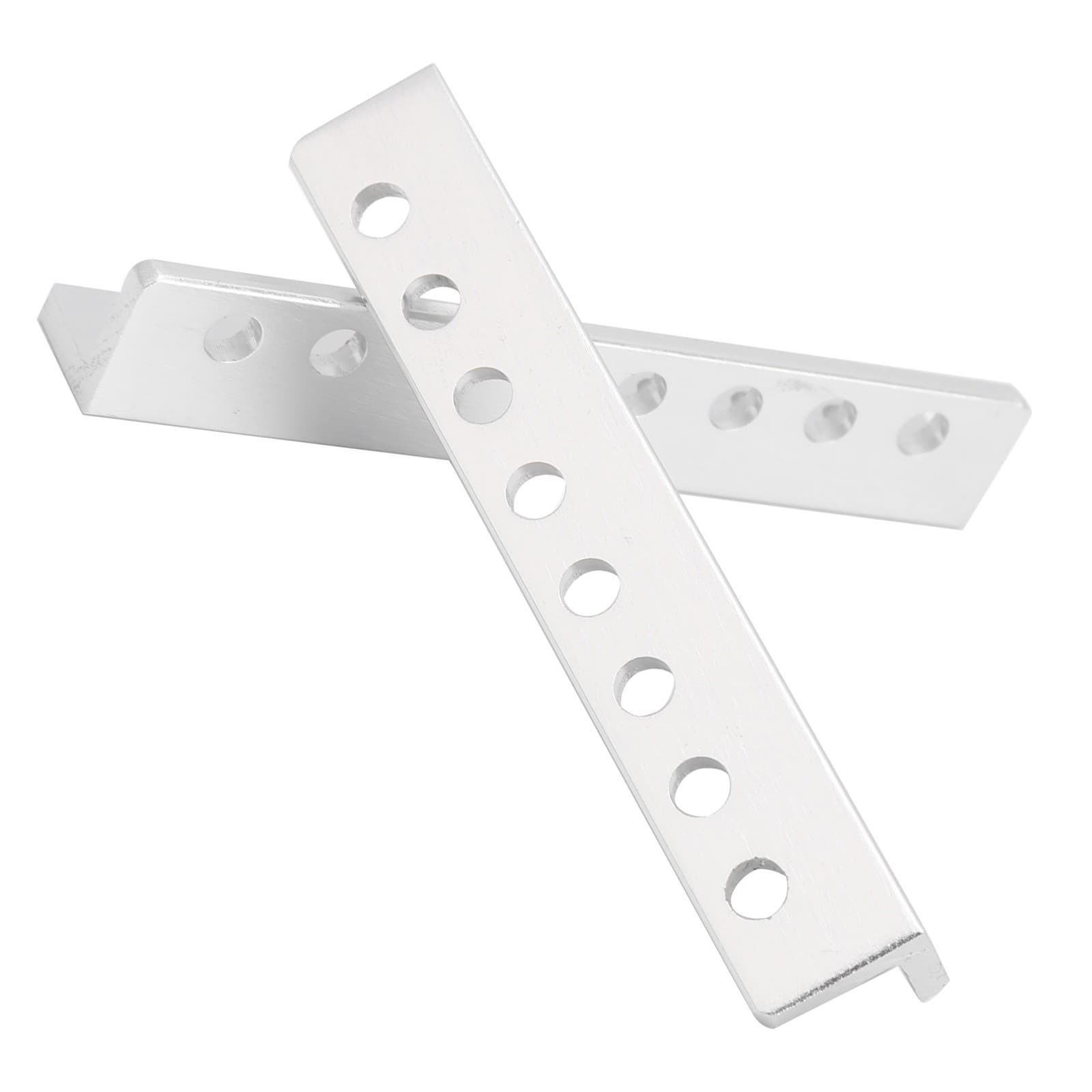 2Pcs 8 Holes L‑Type Aluminum Beam Lightweight Robot Parts