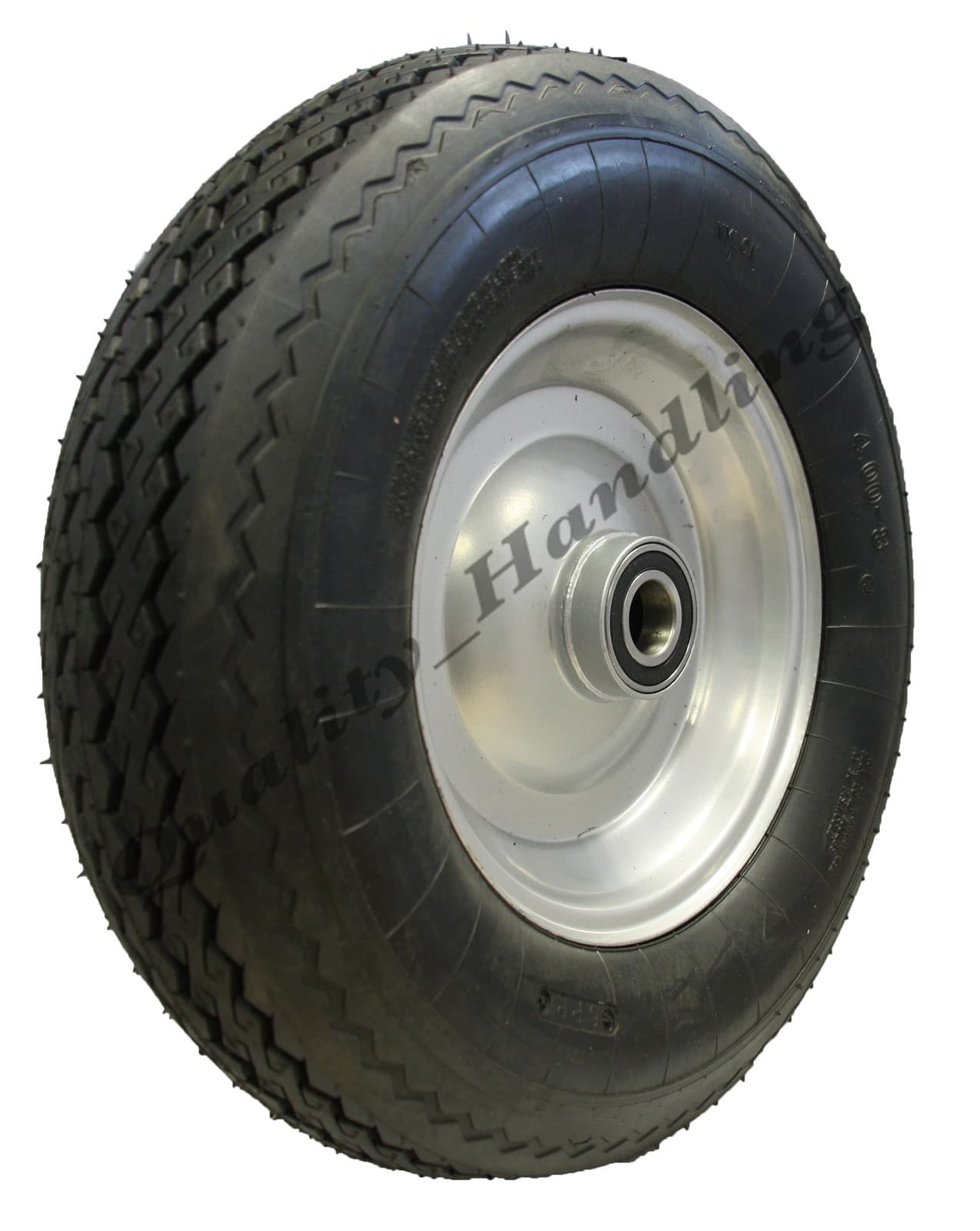 heavy duty wheel barrow wheel| 6ply tyre| ball bearings 400-8 16\" view 2