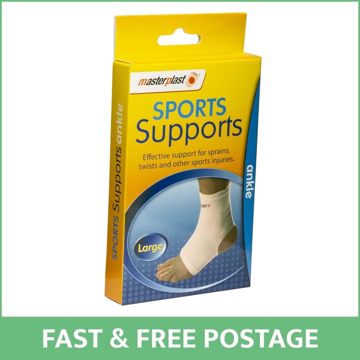 Sports Injury Support Brace | ANKLE Leg Running Football Sprain MEDIUM SIZE