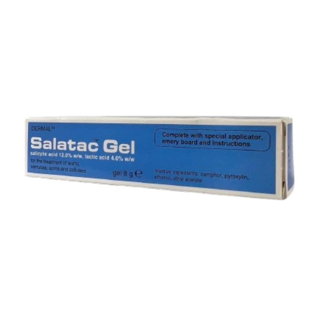 Salatac Wart Verruca Corn Calluses Treatment Gel - 8g