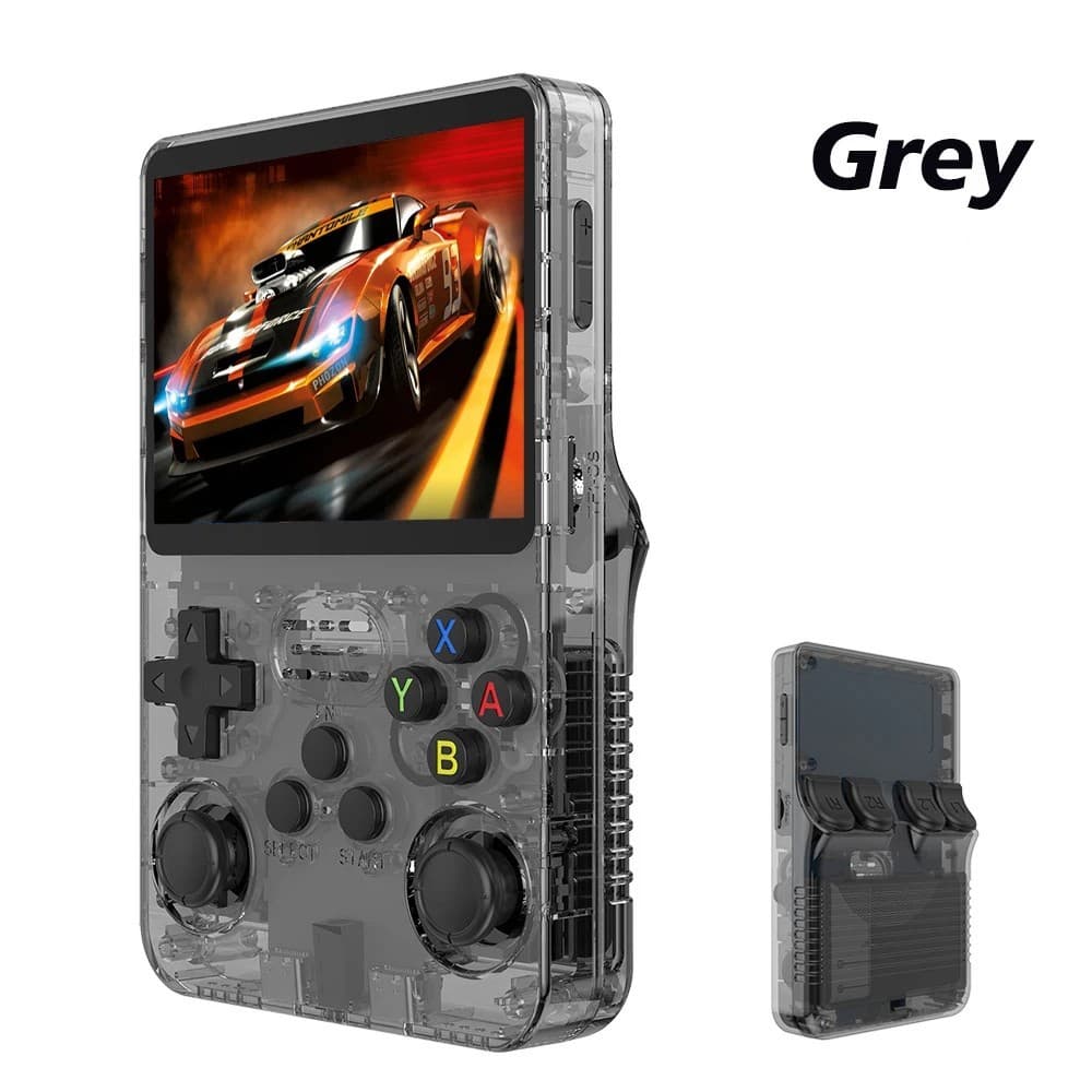 R36s Retro Handheld Video Game Console Linux System 3.5 Inch IPS Screen 64G