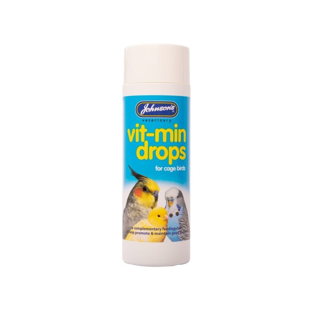 Johnsons Vit-Min Drops For Cage Birds 100ml