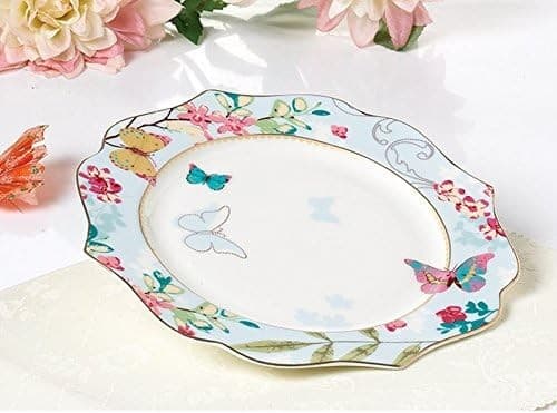 YBK Tech Bone China Dessert Plate/Salad Plate Ceramic Plate for Breakfast After view 2