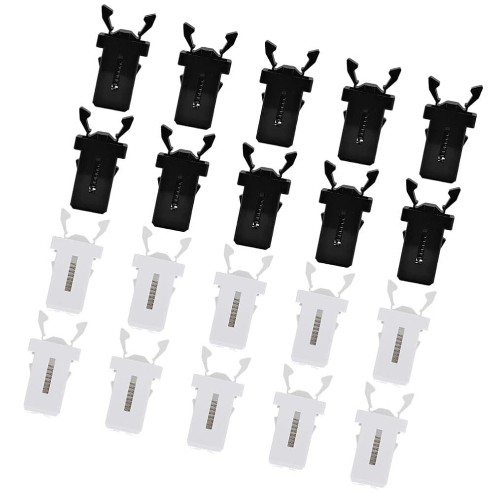 20 Pcs Trash Can Kitchen Trashcan Push-type Buckle Market- Home Lock view 2