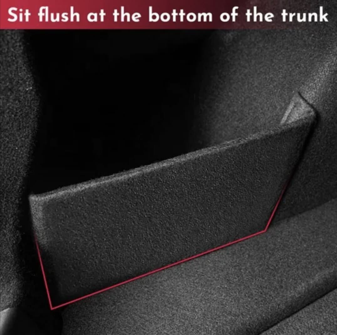 BASENOR 2016-2022 Tesla Model 3 Rear Trunk Organizer