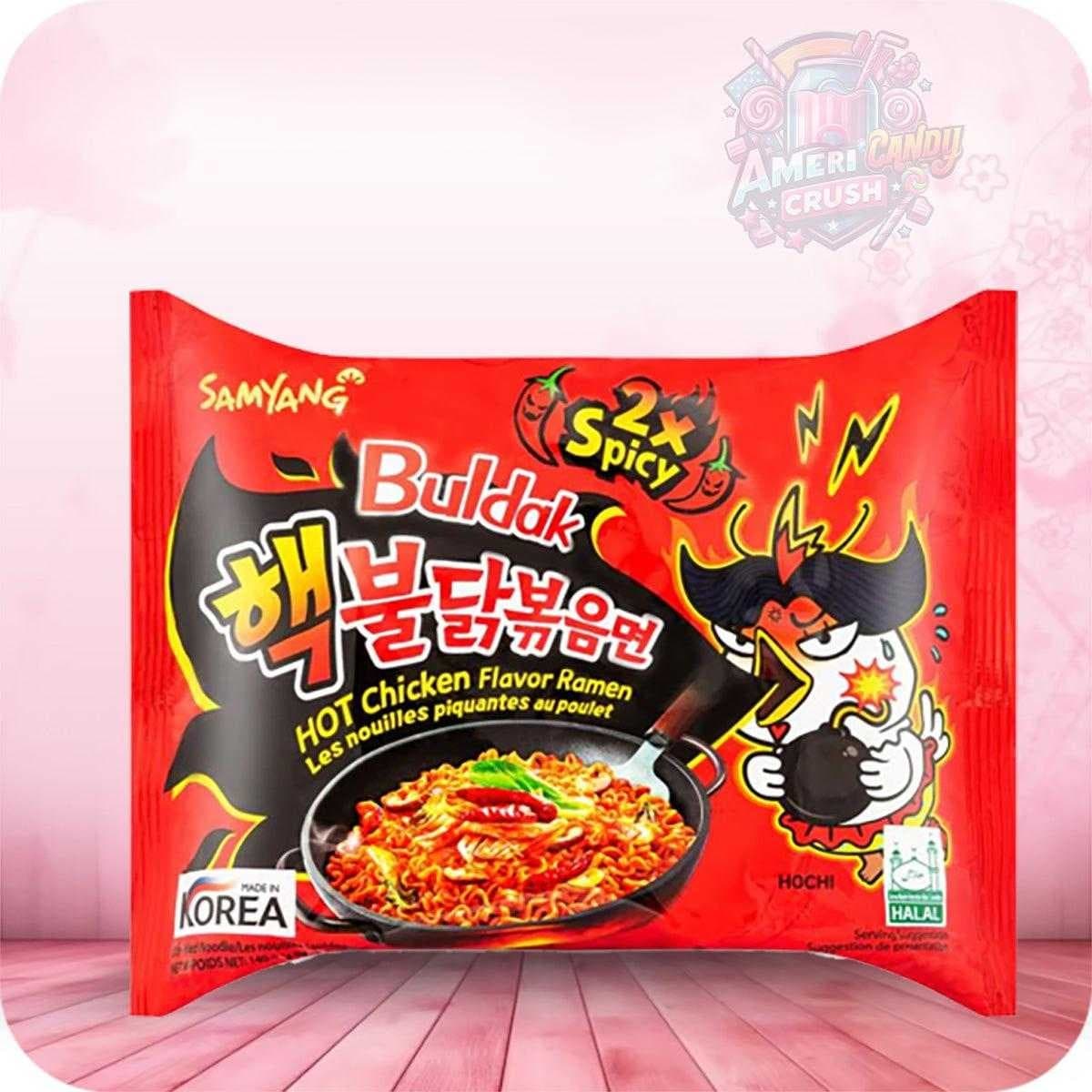 Samyang Buldak Hot Chicken Flavour Korean Ramen (2x Spicy) 140G