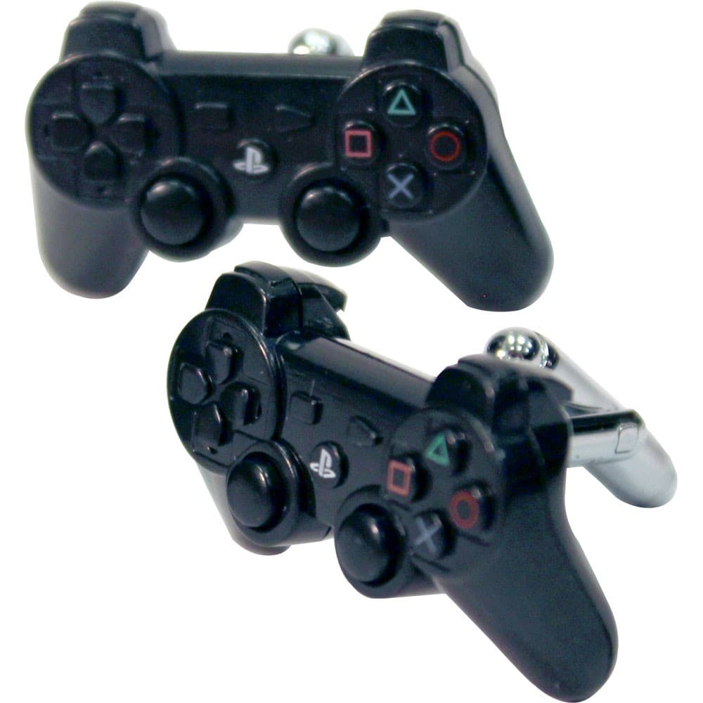 SONY PlayStation 3D PS3 Controller Model Cufflink Set with Swivel B... NEW