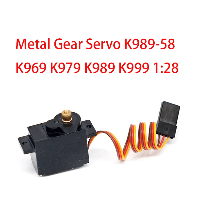 Metal Gear Servo K989-58 K969 K979 K989 K999 1:28 WL Toys Truck RC Spare Parts D
