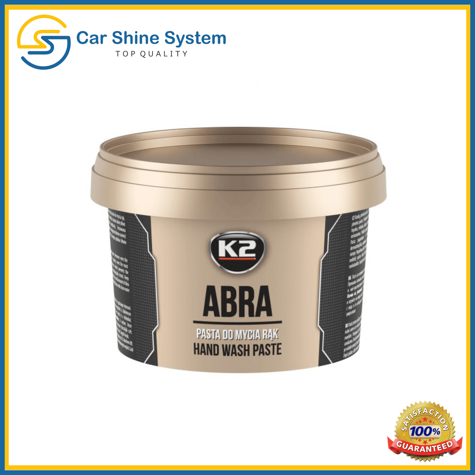 Hand Wash Paste Sensitive Cleaning Paste Dermatologically Tested K2 Abra 500ml