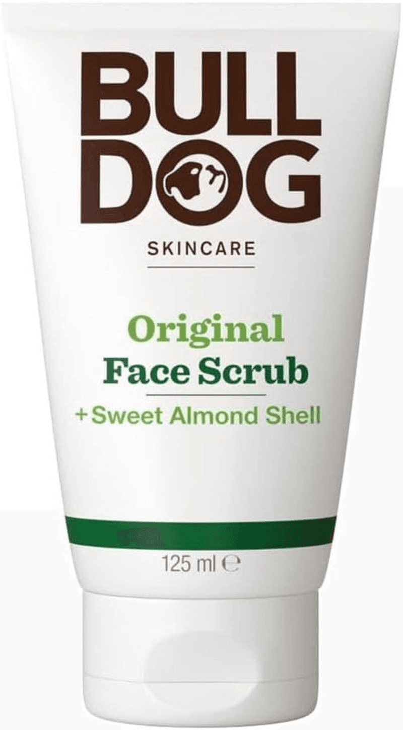 BULLDOG SKINCARE Original Face Scrub for Men Exfoliating Almond Shell Scrub 125