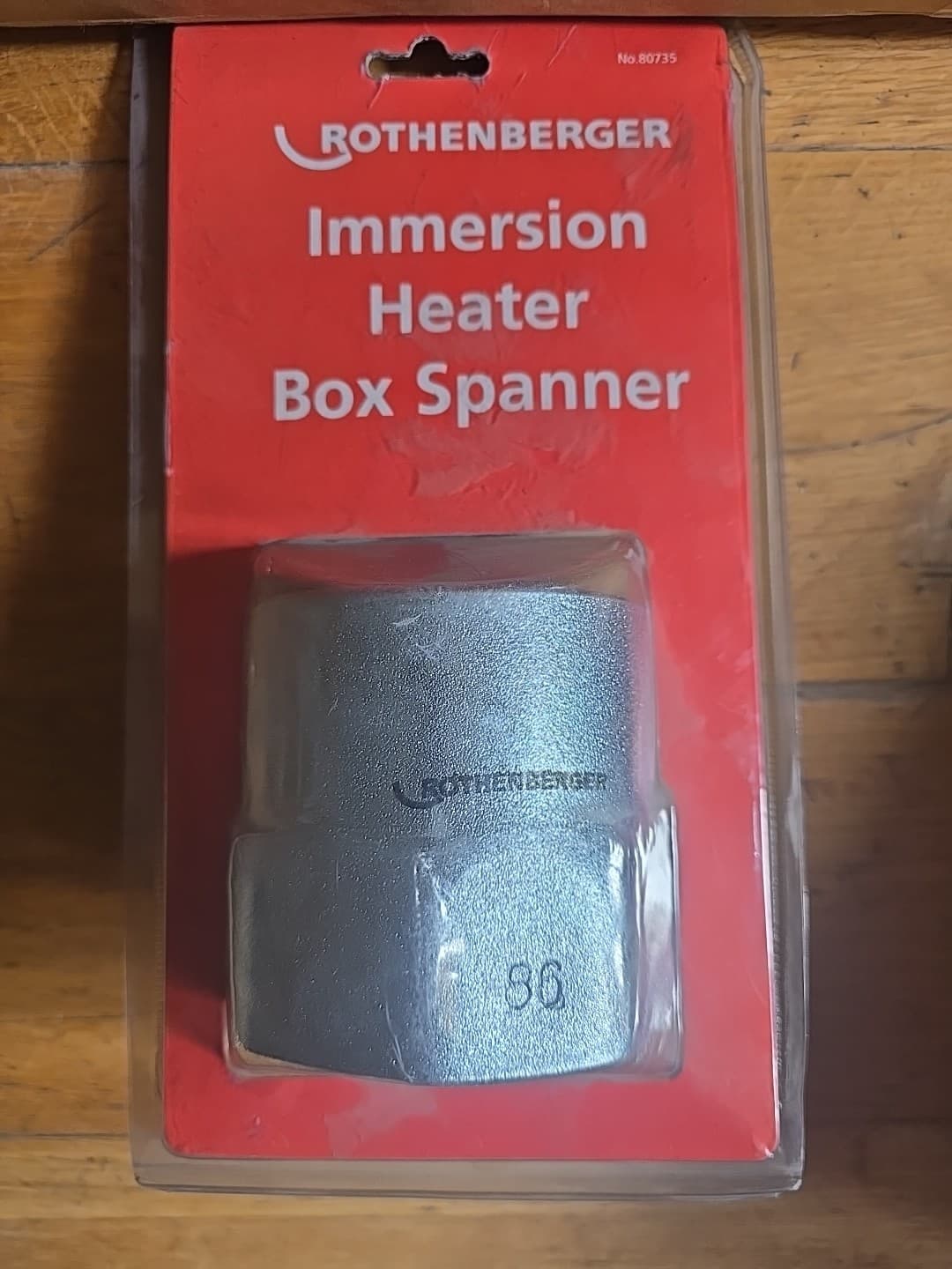 Rothenberger Box Type Immersion Heater Spanner 86mm 80735