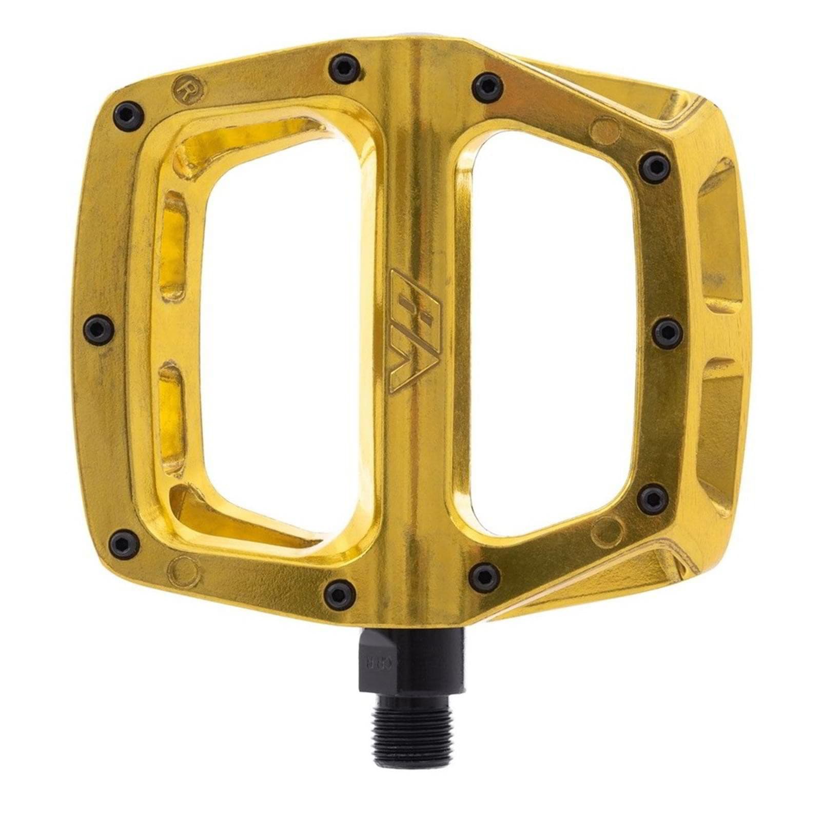 DMR V8 Flat MTB Pedals Fools Gold