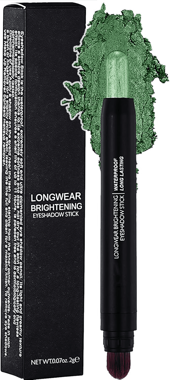 Green Eyeshadow Stick - Waterproof| Fine Shimmer - Long Lasting| Highly Pigmente