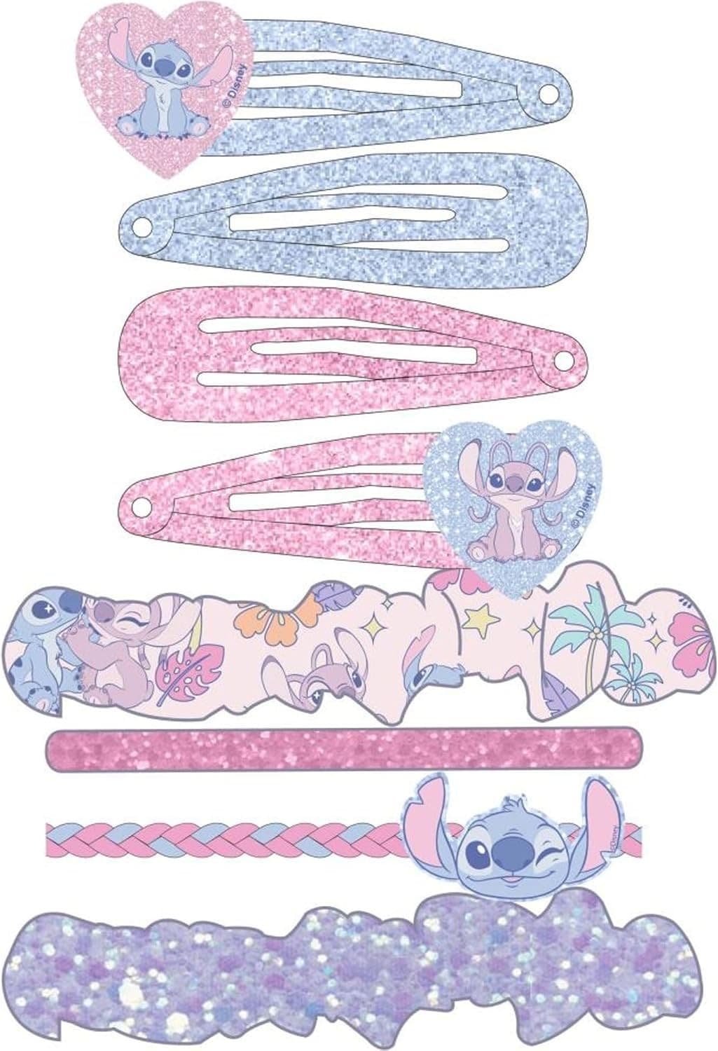 Cerda Beauty: Stitch - Hair Accessories Set (8Pcs) (2500003683) NEW view 2