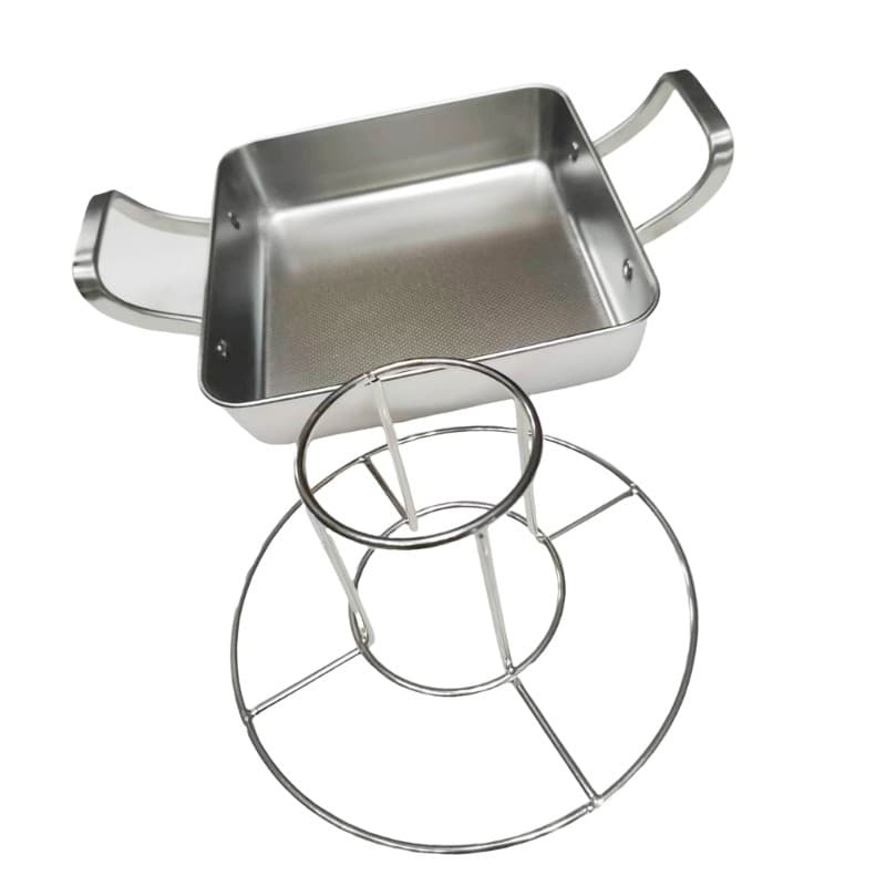 Versatiles Stainless Steel Roasting Pan For Various Cooking Creation Easily