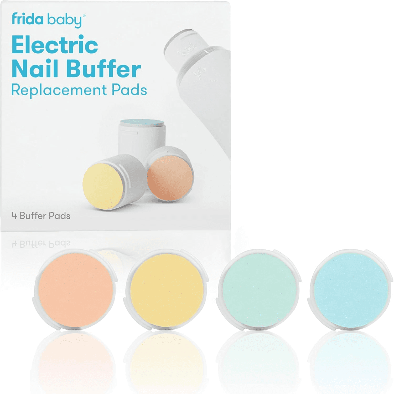 Electric Nail Buffer Replacement Pads | Safe + Easy Grooming| Trimming| and Nail