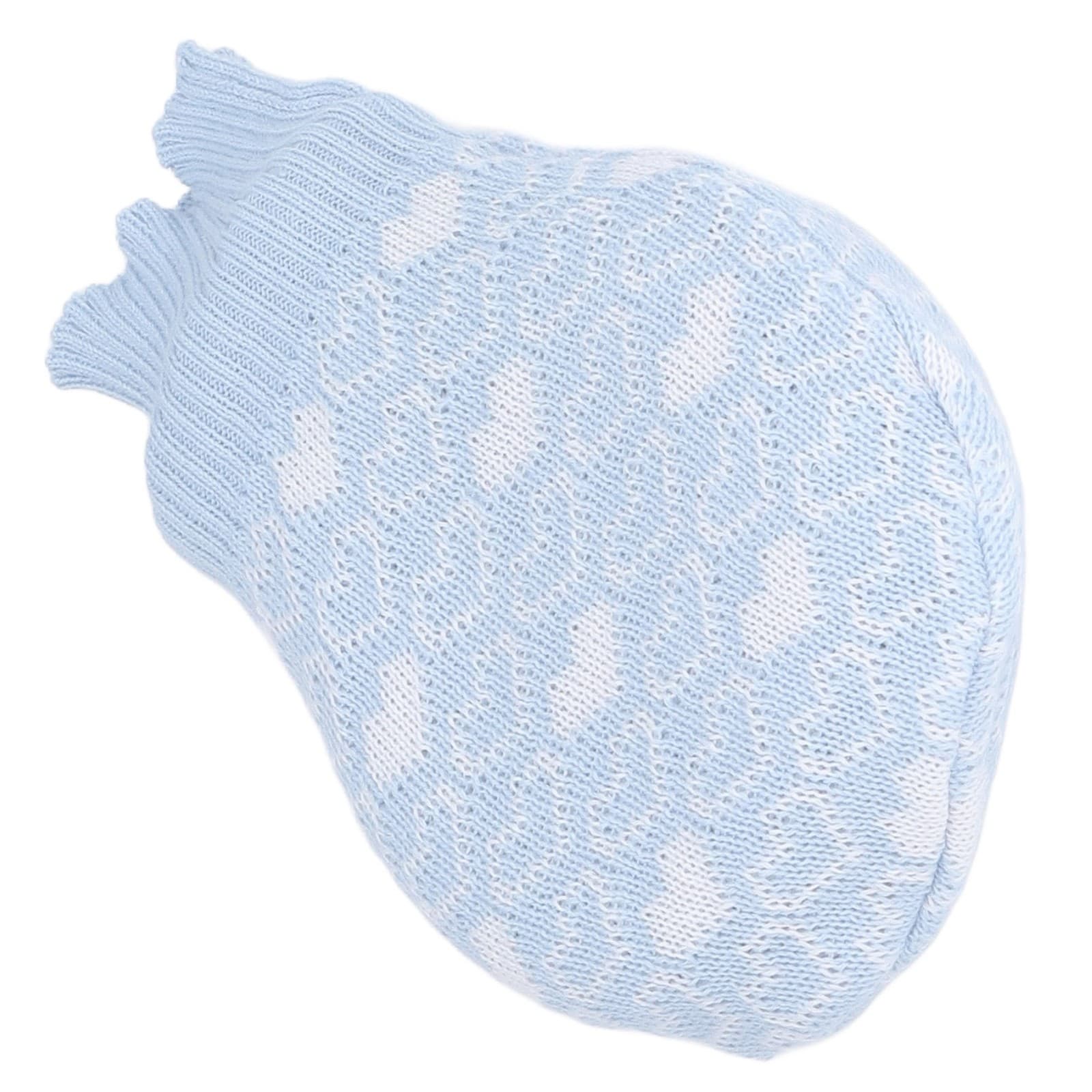245ml Blue Hot Water Bottle Bag Explosionproof Silicone Hot Water Bottle Wi SG view 2