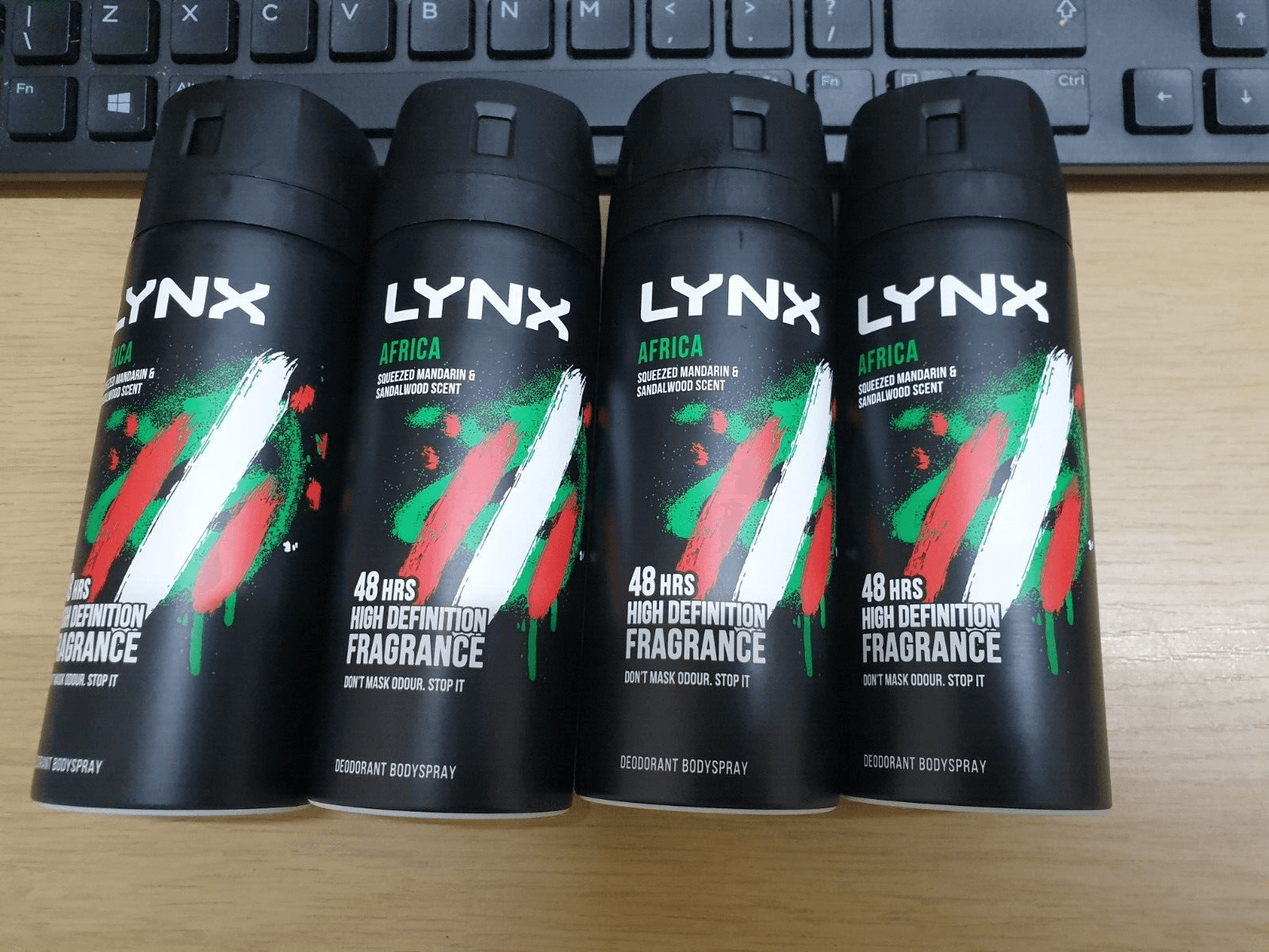 Lynx Africa Body Spray Deodorant 150ml X4 JUST £17.39 FREE POST view 2