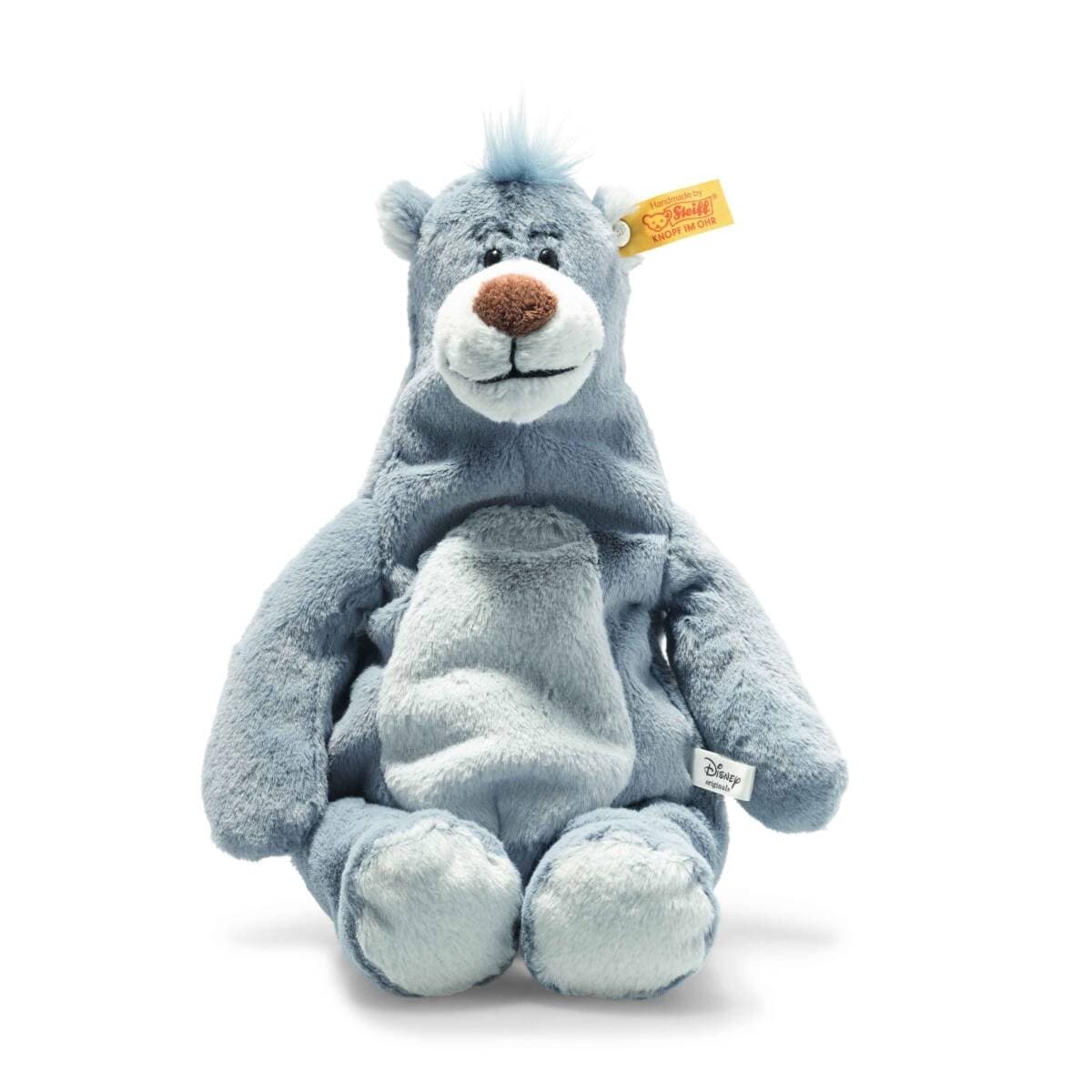Steiff 024542 Walt Disney Soft Cuddly Friends Baloo Light Blue Plush