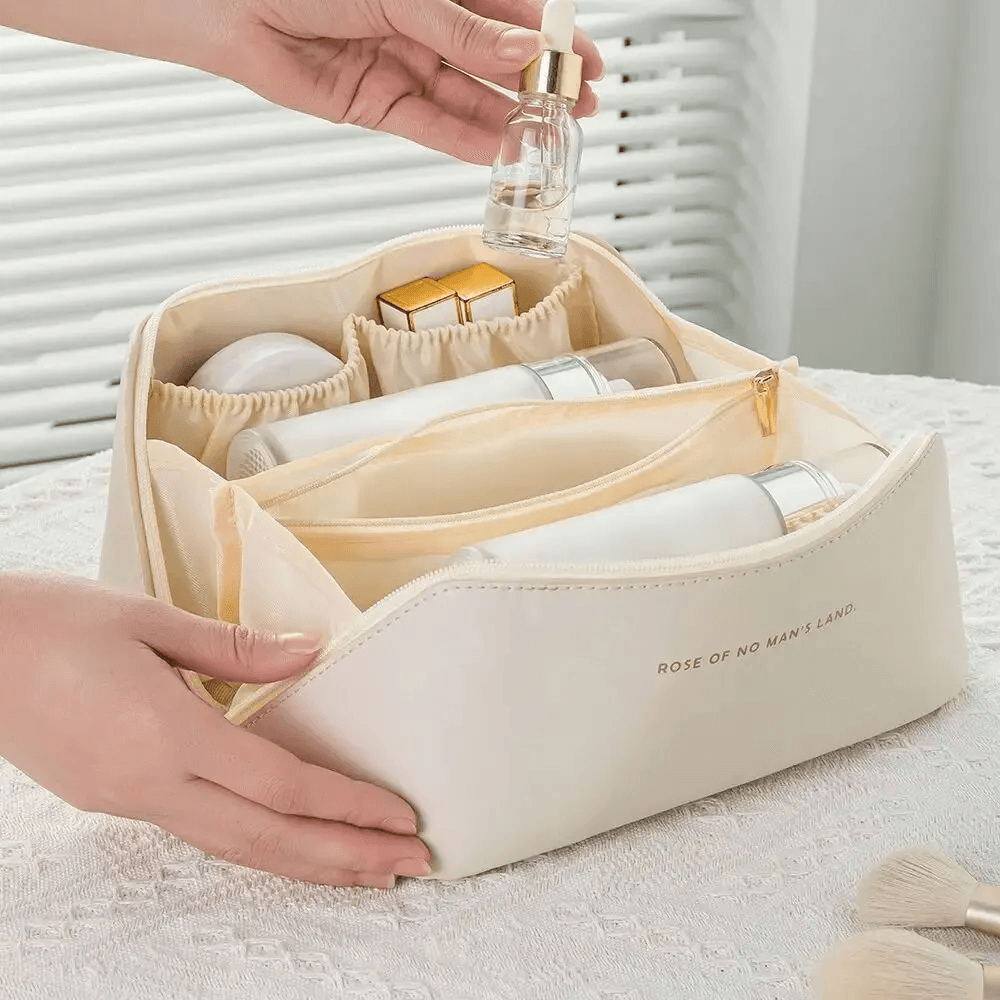 Makeup Organizer Female Toiletry Kit Bag Makeup Case Storage Pouch Luxury Lady
