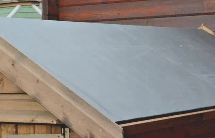 Shed synthetic rubber roof felt alternative ONE PIECE uv ,To fit 6ft x 4ft shed