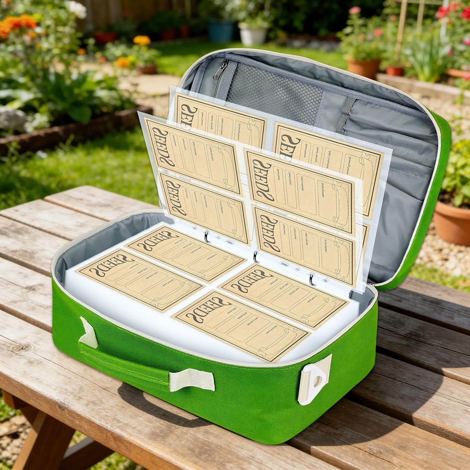 Seeding Storage Organizer Convenient Travel Heavy Duty Protection Container