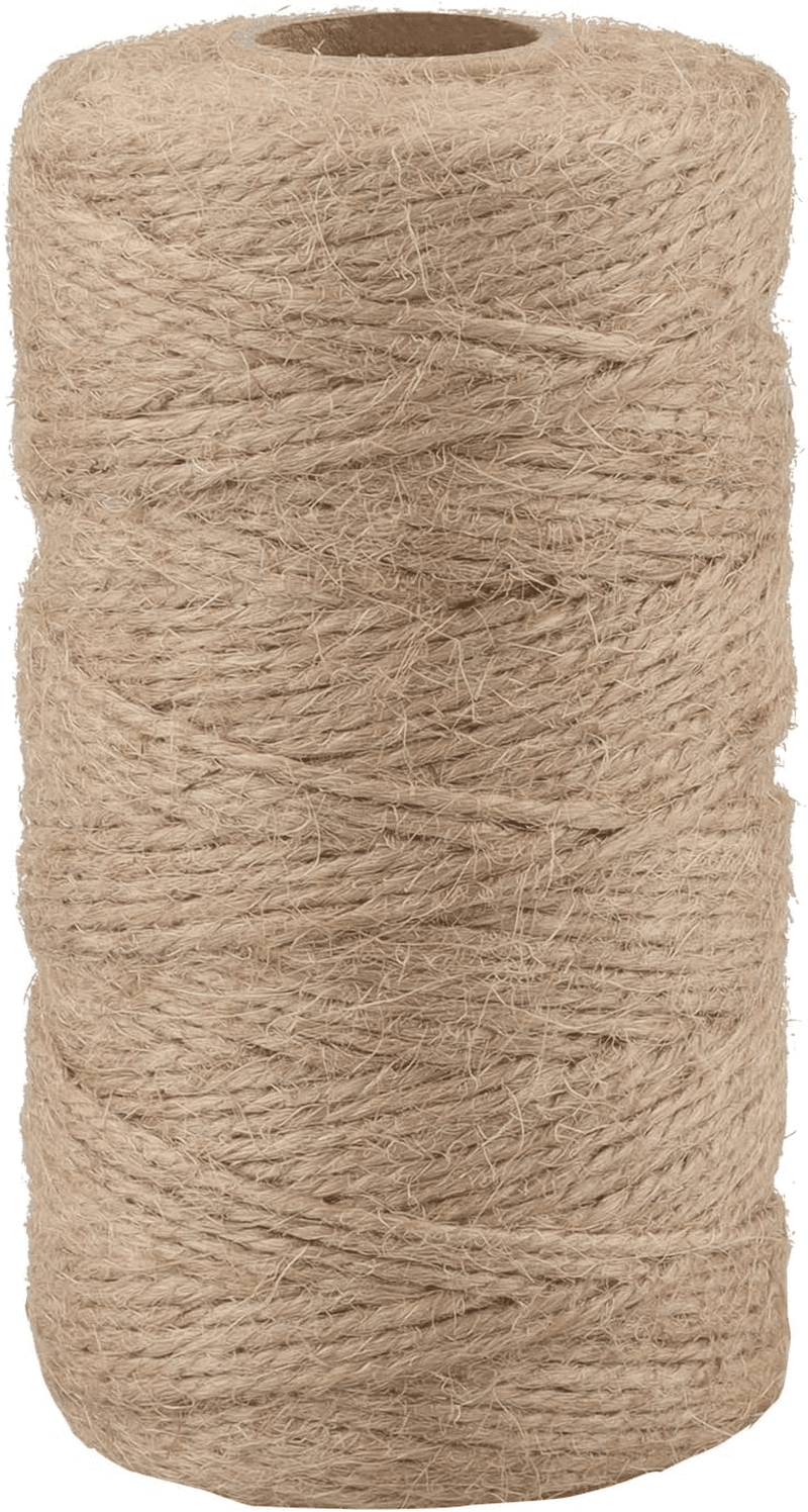 100M Black String Twine| 2Mm Jute Garden Twine Craft String for Crafts,