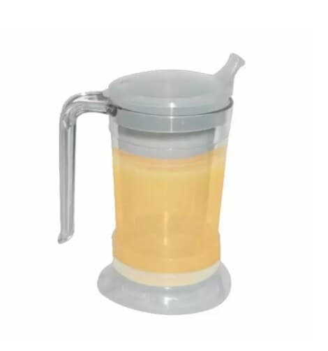 Adult Feeder Beaker With Handle| Lid And Spout - Adult Feeding Cup Drinking Aids