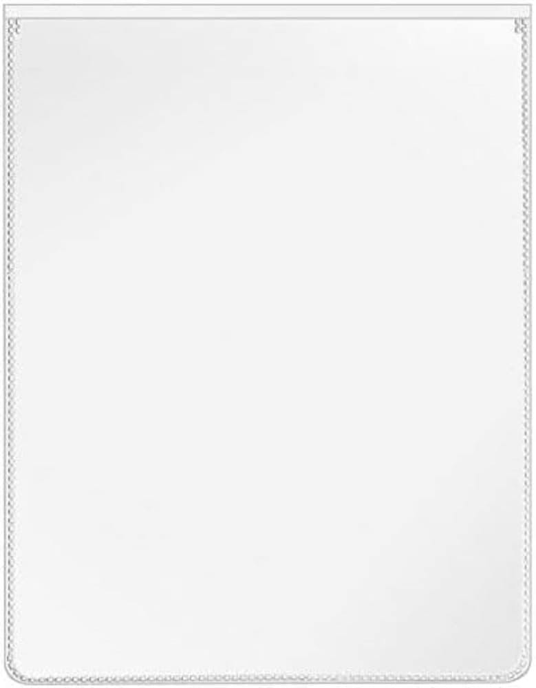 3109500 Protective ID Card Sleeves for DIN A6 Polypropylene Film with Tear-Pr...