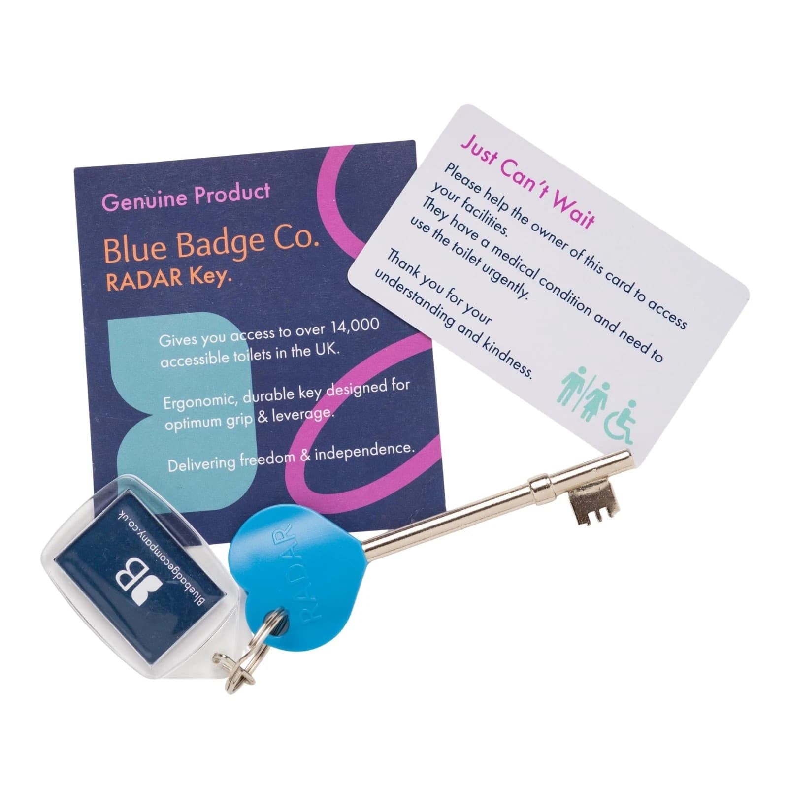 Official and Genuine NKS RADAR Key for Disabled Toilets| Blue Badge Co Accessible