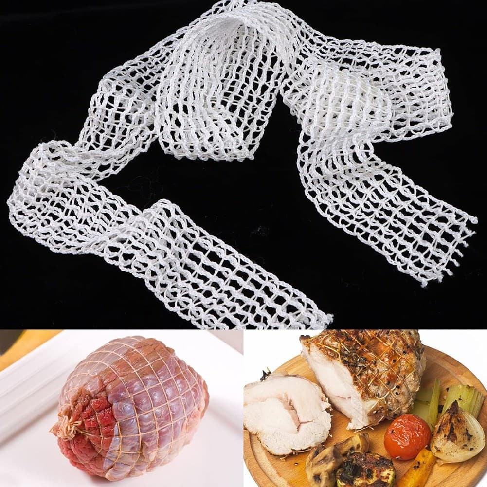 5M Meat Netting Roll,Size 18,Smoked Meat Poultry Ham Netting Meat Butcher6812 view 2