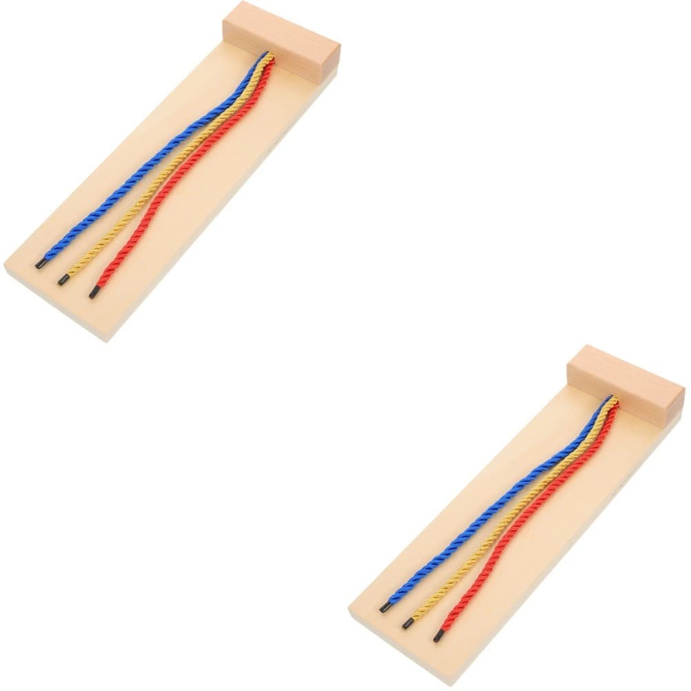 Learn Braid Toy Toddler Learning Toys Braiding Practice for Kids