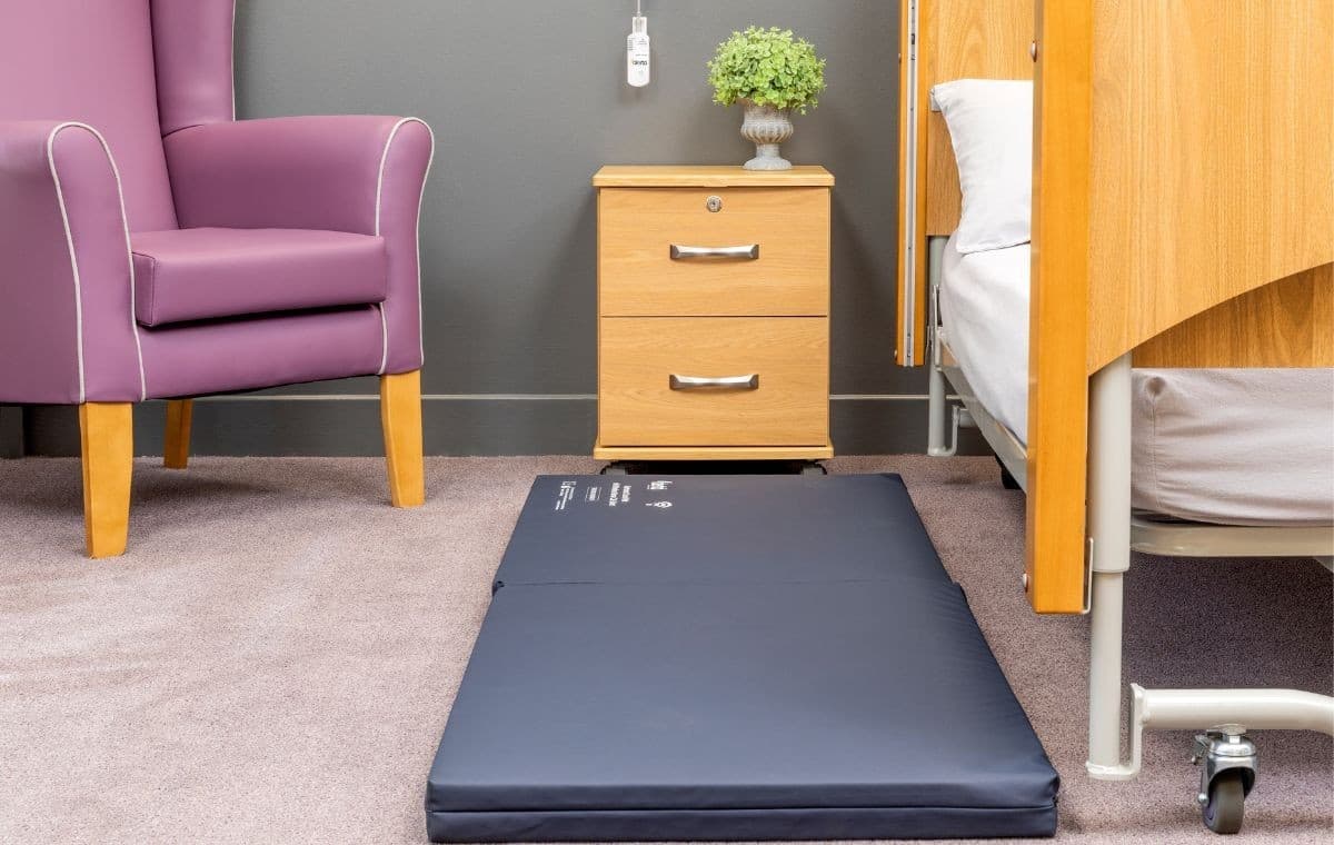 Crash Mat with Wireless Nurse Call Alert - Falls - Alerta mat
