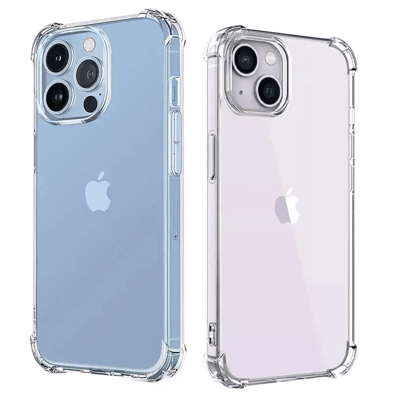 Luxury Clear Shockproof Case for Iphone 15 14 13 12 11 Pro Max Phone Cover on Ip