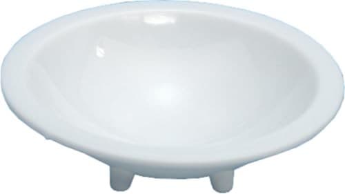 WAVE CORPORATION White paint plate (6 pieces) (1) Deep round bottom OM-182 OM-18