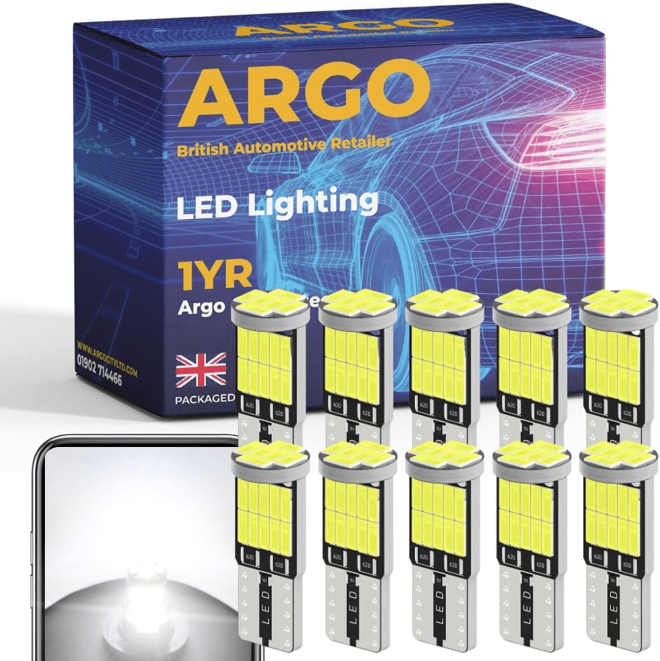 10 Pack 501 Led Bulbs 26 Smd Xenon White Car Led Interior Lights Upgrade Number