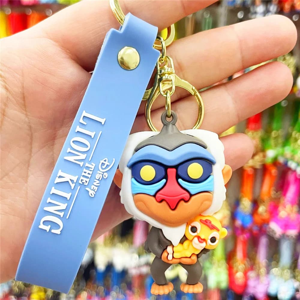 Cute Lilo Stitch Keychain Keyring Pendant Bag Work Charm Doll Christmas Gift