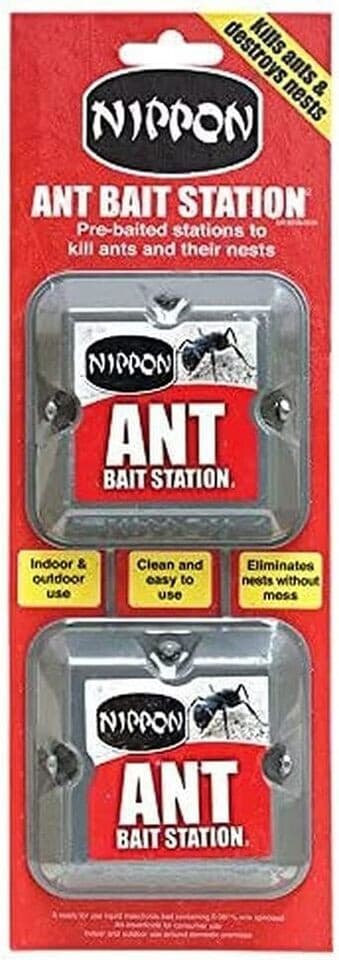 Nippon Ant Stop Killer Bait stations Destroys Ants and Nests Indoor Outdoor