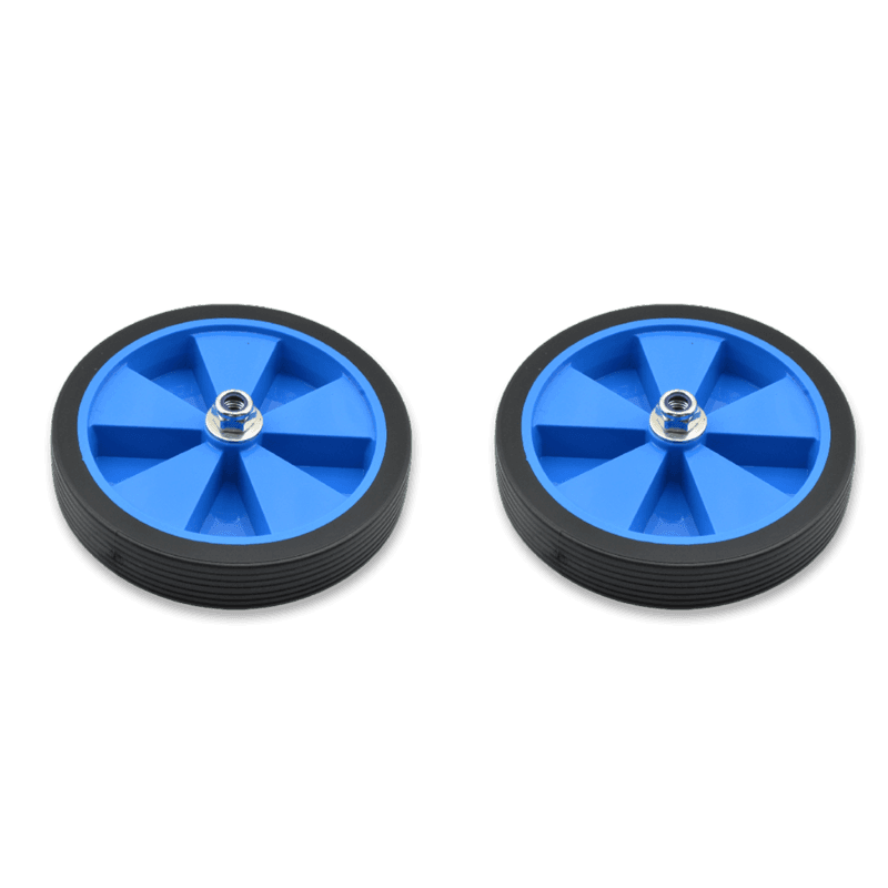Blue wheel stabilizer set by VICMA. view 2