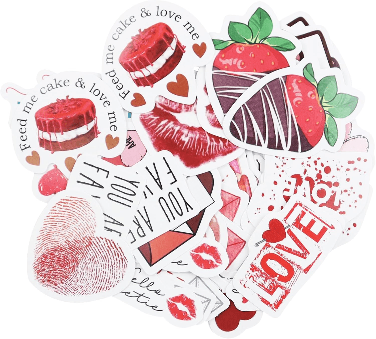 Love Scrapbooking Stickers| 46Pcs Lover Stickers| Love Envelope Rose Scrapbook S