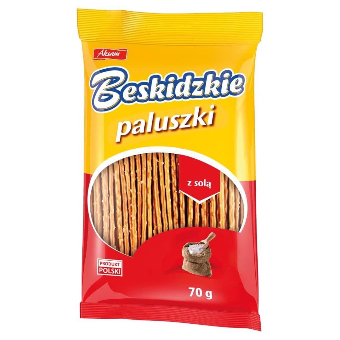 5907029000019 Beskidzkie Paluszki z solą 70 g AKSAM