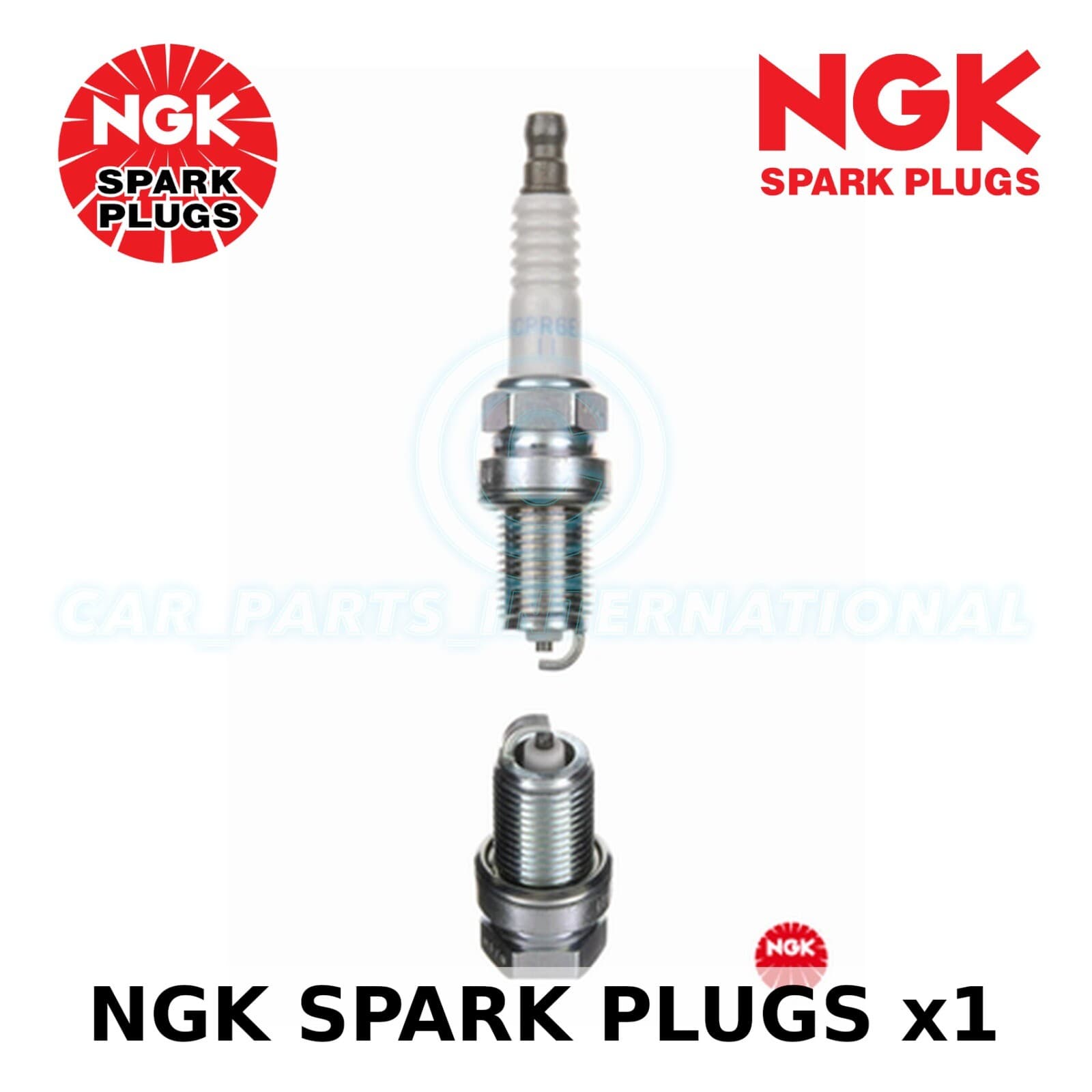 NGK Yellow Box Spark Plug - Stk No: 7121 - Part No: BCPR6ES-11 - x1